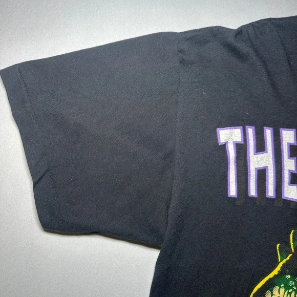Vintage 90s Dinosaurs T Shirt Not‎ The Momma Rare Single Stitch Black SSI Large
